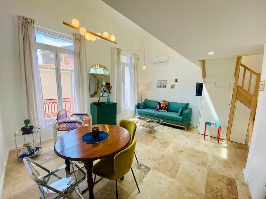 "Le Refuge" Duplex Quartier Haut, Climatise Сет Экстерьер фото
